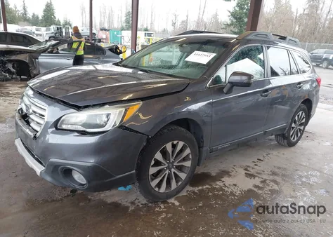 2015 Subaru Outback 2.5I Limited z USA, uszkodzony, nr VIN 4S4BSAJC1F3339998